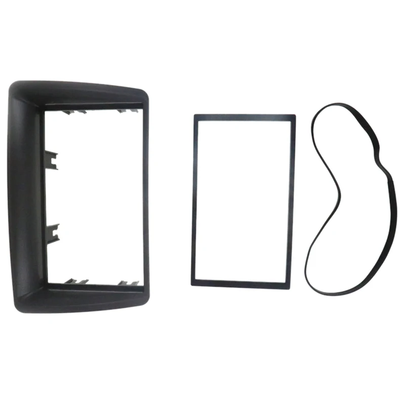 2 Din Fascia for FIAT Panda 2003- 2012 Radio Stereo Panel Dash Mount Installation Trim Kit Frame Plate Bezel | Электроника