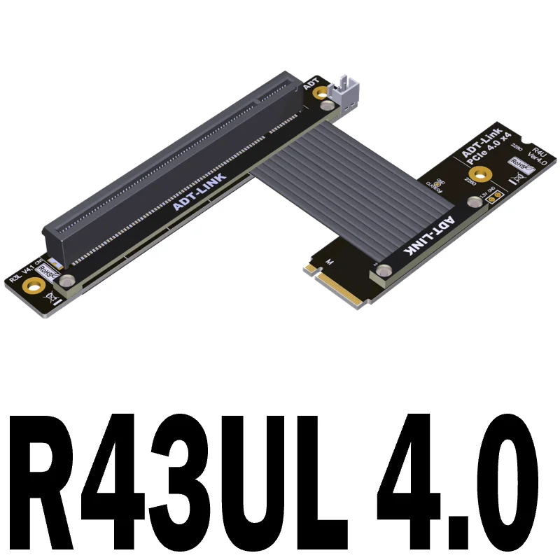 para GPU, extensor flexível, PCI-E 4.0, 16x