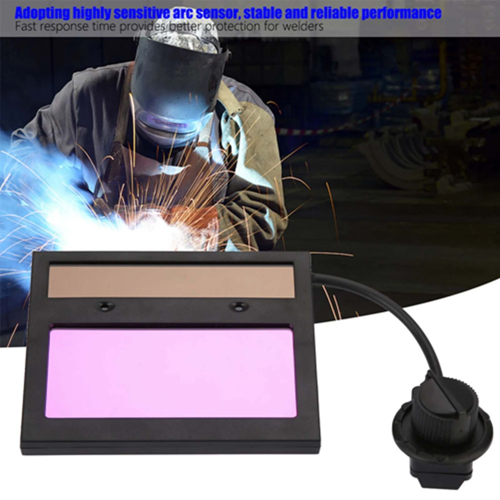 Welding Helmet Lens Auto Darkening TX500C 110*90mm Solar Panel Helmet Mask welding helmet lens welding helmet