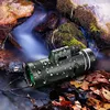 Powerful 80X100 HD monocular telescope with tripod mobile phone clip hunting wild animals, bird watching, camping and hiking 2
