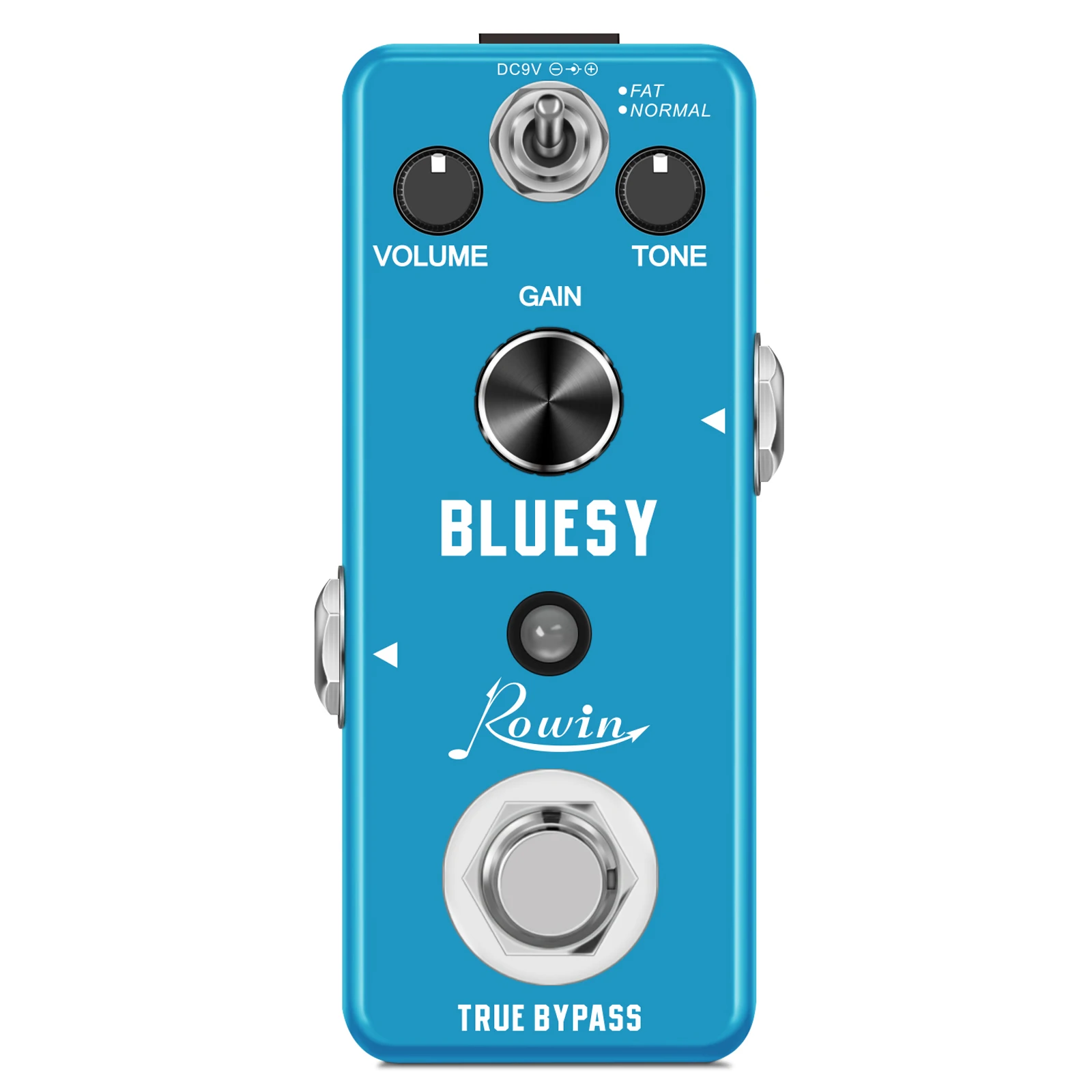 

Rowin LEF-321 Bluesy Guitar Pedal Bluesy Style Vintage Vacuum Tube Amplifier Wide Range Frequency Response True Bypass