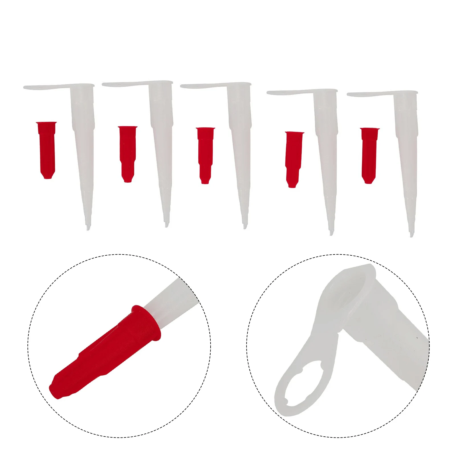 Рисунок 3 - колпачки для пистолета с красной