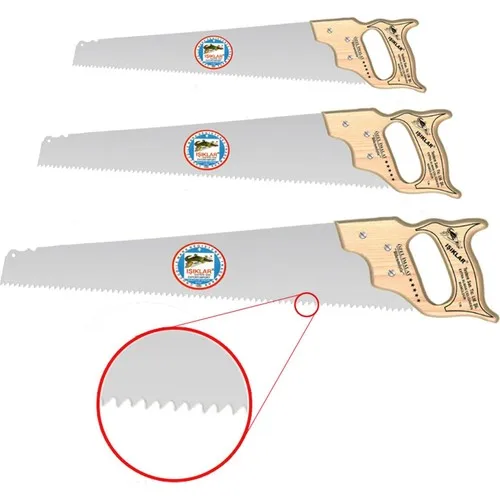 Luci Machete Saw Manico In Legno Denti Sottili Normali 50 Cm