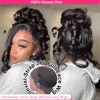 Invisi Strap 360 Lace Front Wig Human Hair PrePlucked 250 Density Body Wave HD Lace Wig Human Hair Wigs Glueless Wigs Human Hair 1