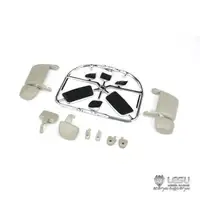Lesu Abs Rearview Mirror For Diy 1/14 Scale Tamiyaya R620 470  RC Tractor Truck Th05105-Smt2 1