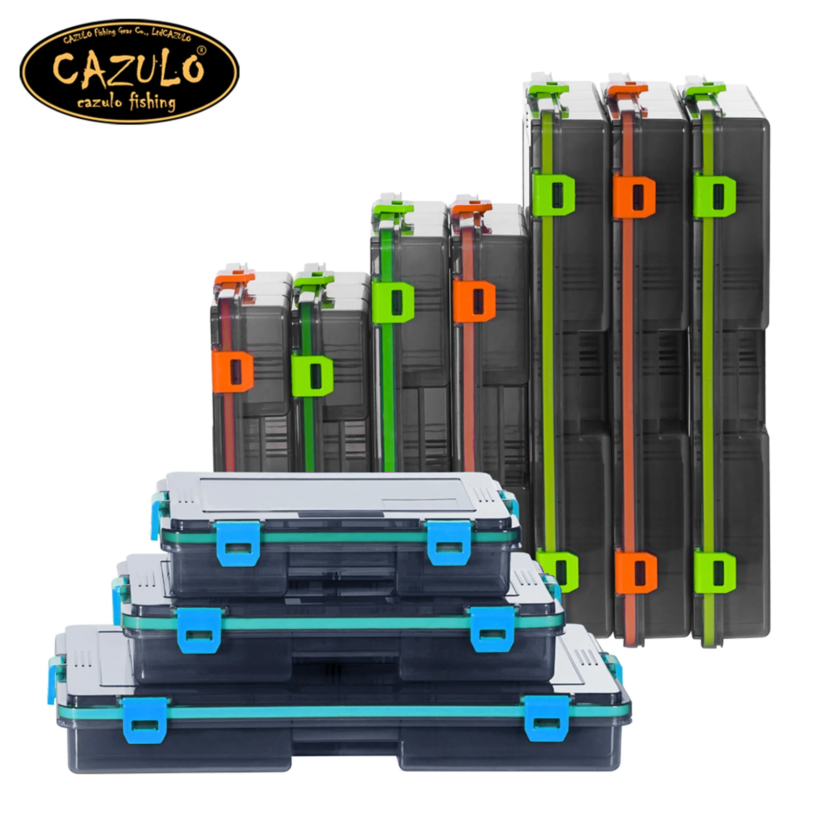 CAZULO Durable Waterproof Fishing Gear Box 1