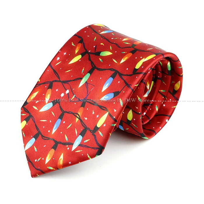 Neue Design Weihnachten Krawatte Für Männer Schneemann Tier Baum Gedruckt Herren Geschenk Festival Krawatte Für Weihnachten Party Anzug Krawatten Als Geschenk – Detail 12
