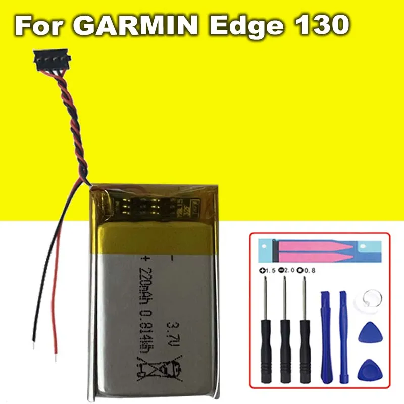 3610008602 Battery For Garmin Edge 130 Edge130 1icp4/20/28 Mobile