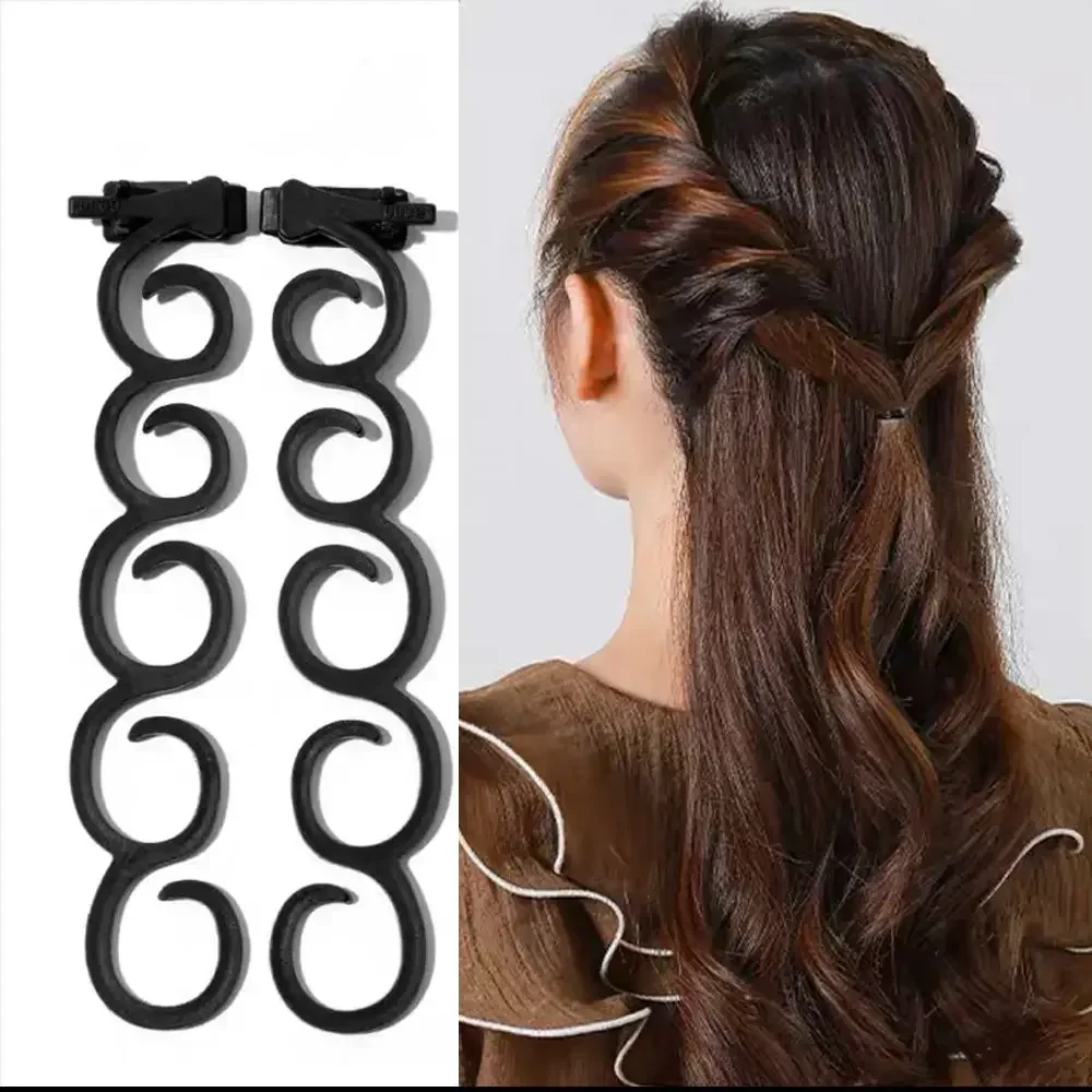 

New Plastic Lady French Hair Braiding Tool Hair Twist Braider Easy To Use DIY Accessories Fashion Salon Women Braider Maker