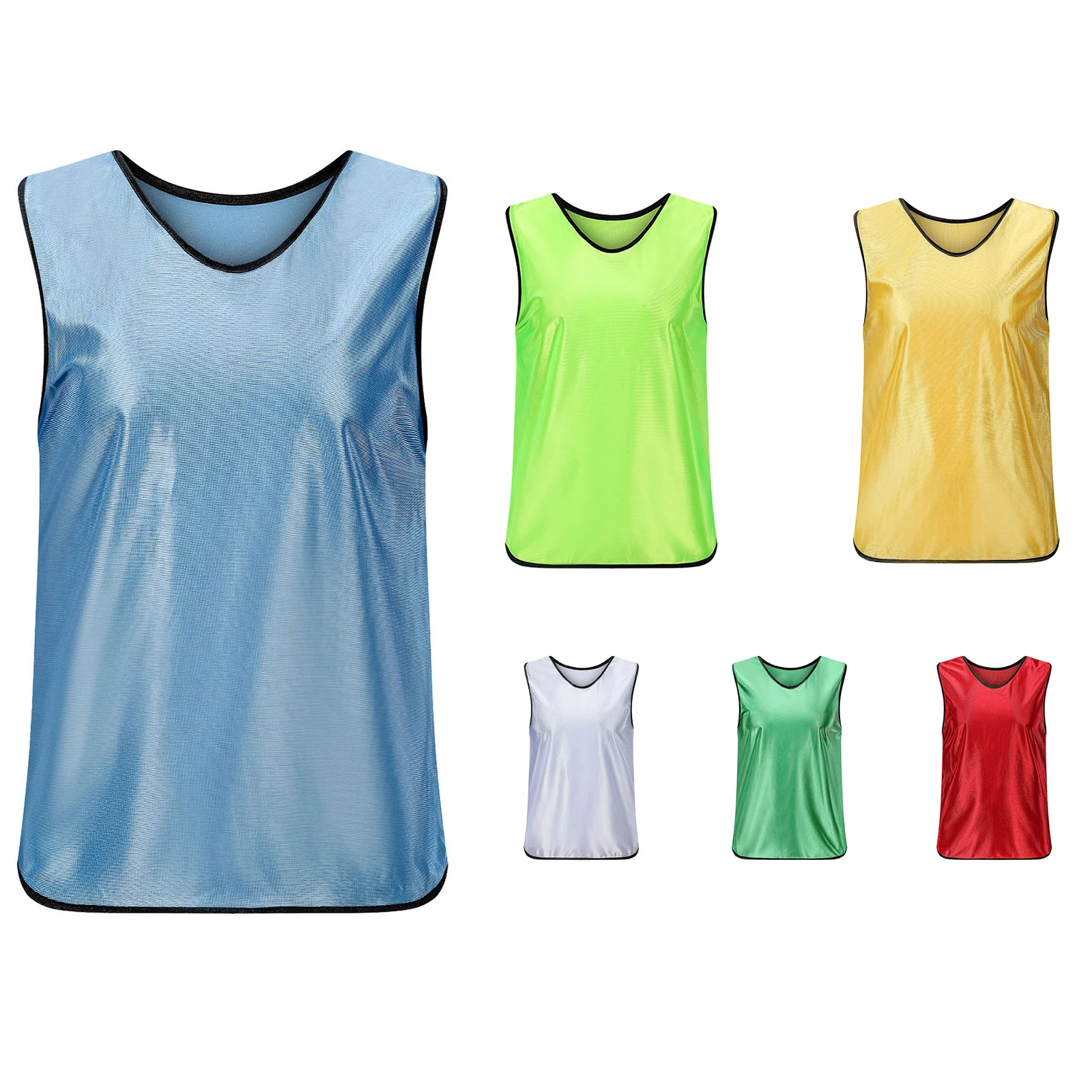 1PCS Quick Drying Basketball Jersey Child Team Sports Football Vest Outdoor Soccer  Basketball Sports Training Jerseys