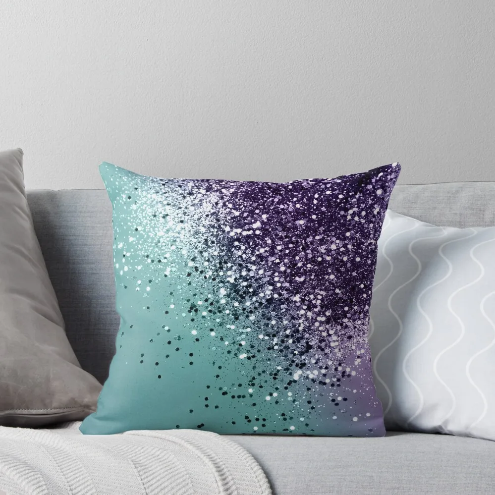

Mermaid Glitter Dream #1 (Faux Glitter) #shiny #decor #art Throw Pillow christmas supplies luxury sofa pillows Christmas Pillow