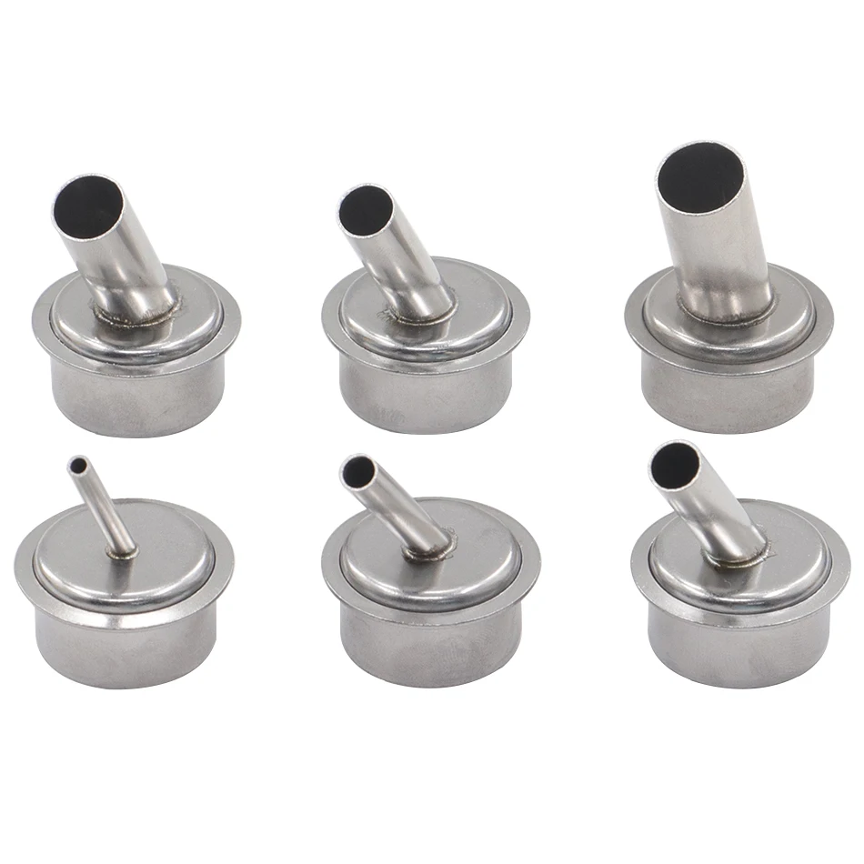 1pcs 45 degree bend nozzle BGA hot air gun straight nozzle hot air gun slant nozzle  for QUICK 861DW soldering station