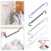 Household Stackable Clothes Hanger Rack Wear Resistant Windproof Clothes Stand For Wardrobes 1