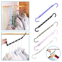 Household Stackable Clothes Hanger Rack Wear Resistant Windproof Clothes Stand For Wardrobes 1
