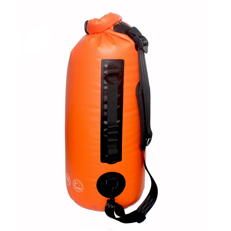 30L Waterproof Dry Bag Diving Swimming Pouch Sports Drifting Bag Fully Airtight PVC Kayak Paddle Bag Beach Float Underwater Bag