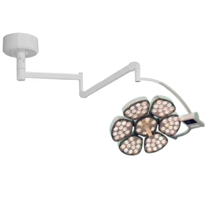 

Surgery Light LED ceiling 6 petals/flowers Shadowless Operating Lamp medical Theatre Room 72 bulbs surgical light