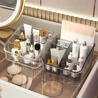 1pcs Cosmetics Storage Box Desktop Skin Care Products Finishing Box Dressing Table Makeup Brush Lipstick Stand Cosmetics 1
