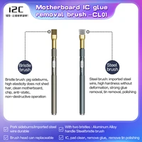 i2C CL01 PCB Circult Clean Metal Brush For Phone PC Motherboard IC Chipping Clean.Glue Removal And Corrosion Removal Steel Brush 2