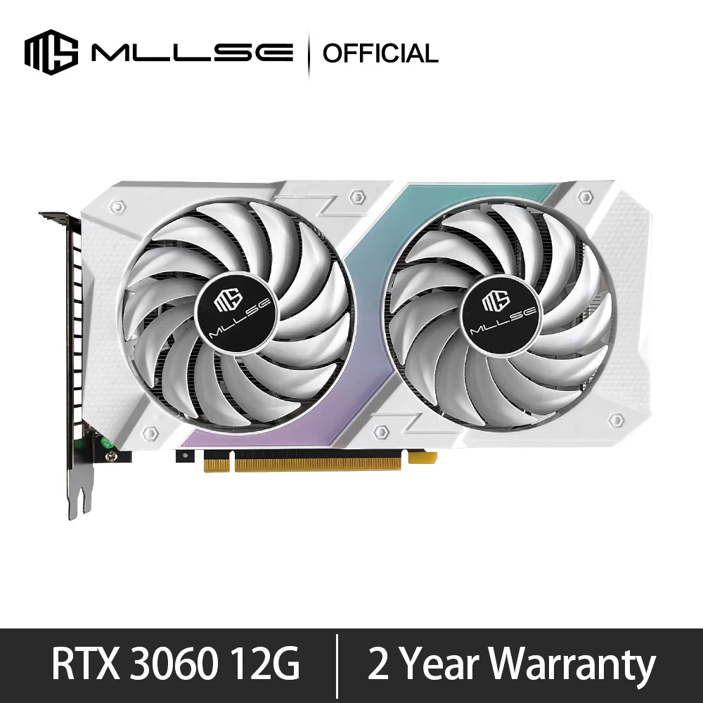 Scheda Grafica Mllse Rtx 3060 12Gb Placa De Videogioco Nvidia Gpu Gddr6 192Bit Hdmi * 1 Dp * 3 Pci Express 4.0X16 Rtx3060 12Gb