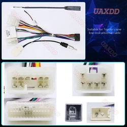 Enhanced Car Radio Android DVD Stereo System with Audio Screen and MP5 Capability (2014 PRADO low - end)