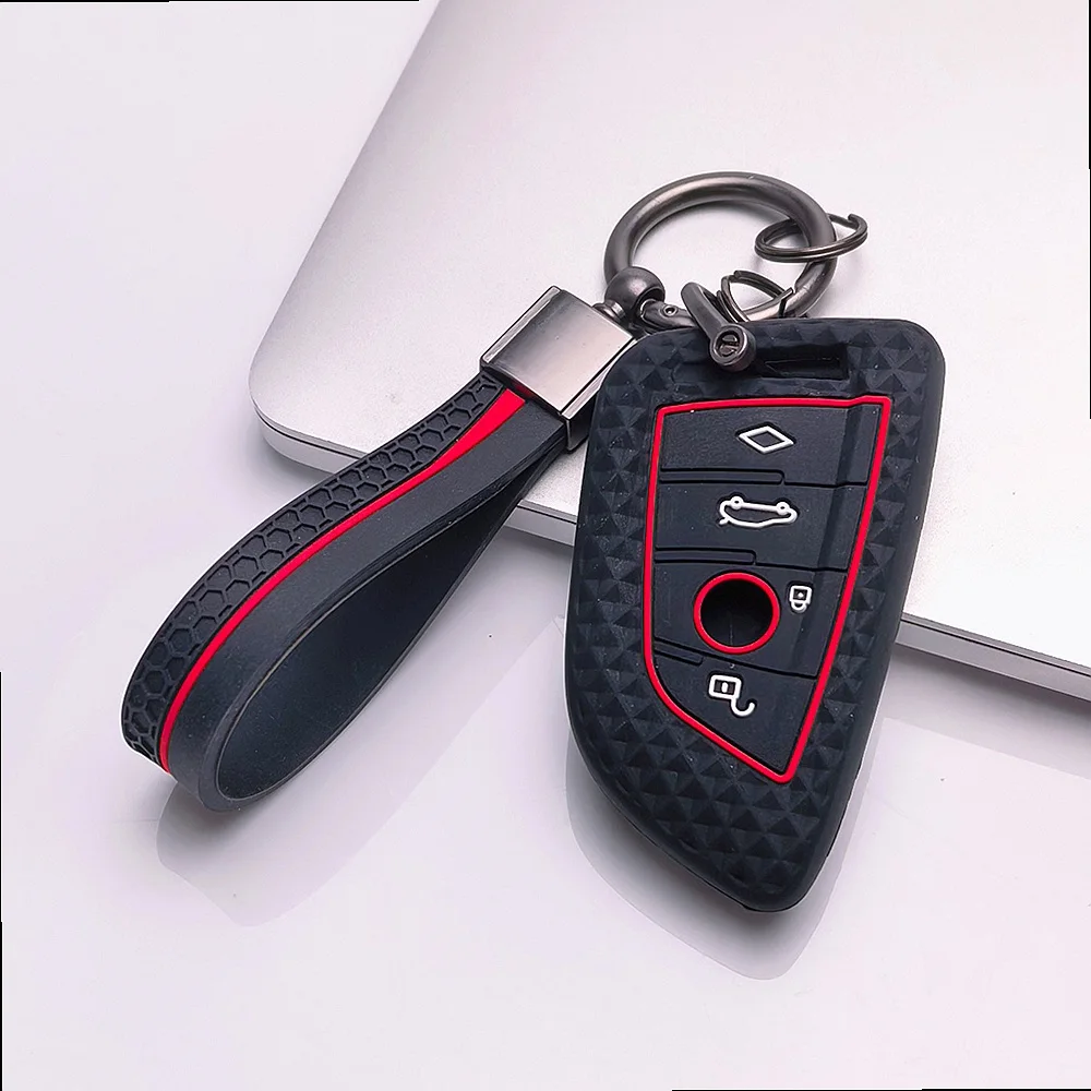 Premium Leather Key Case Cover - Sleek Protection