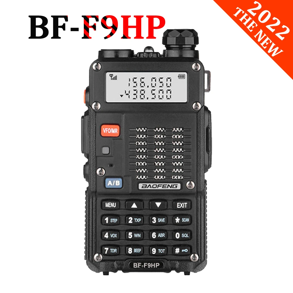 Baofeng-Walkie Talkie A Lungo Raggio, Radio Bidirezionale, Vhf, Uhf, Radio Portatile, Aggiornamento Bf-F9Hp, Uv 5R