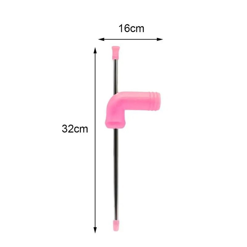 Beer Dispenser Snorkel Straw Bong Funnel Slammer Double Drinking Bar Tools Festivals Party
