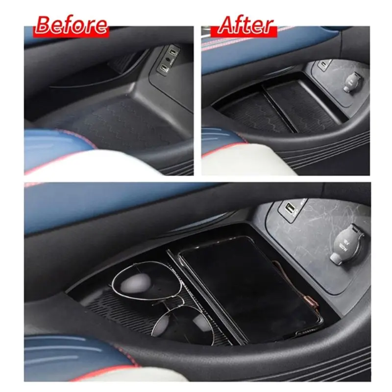 BYD Atto 3 2022-2023 중앙 제어 하단 수납함 자동차 부품 액세서리