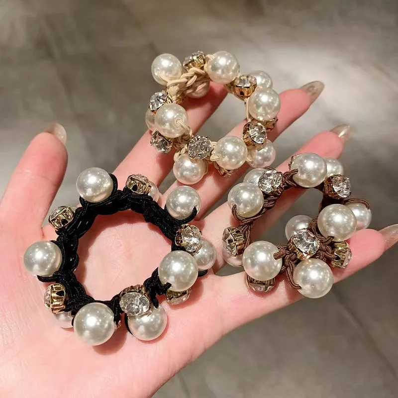 Рисунок 2 - Резинки для волос с жемчужинами и бусинами женские