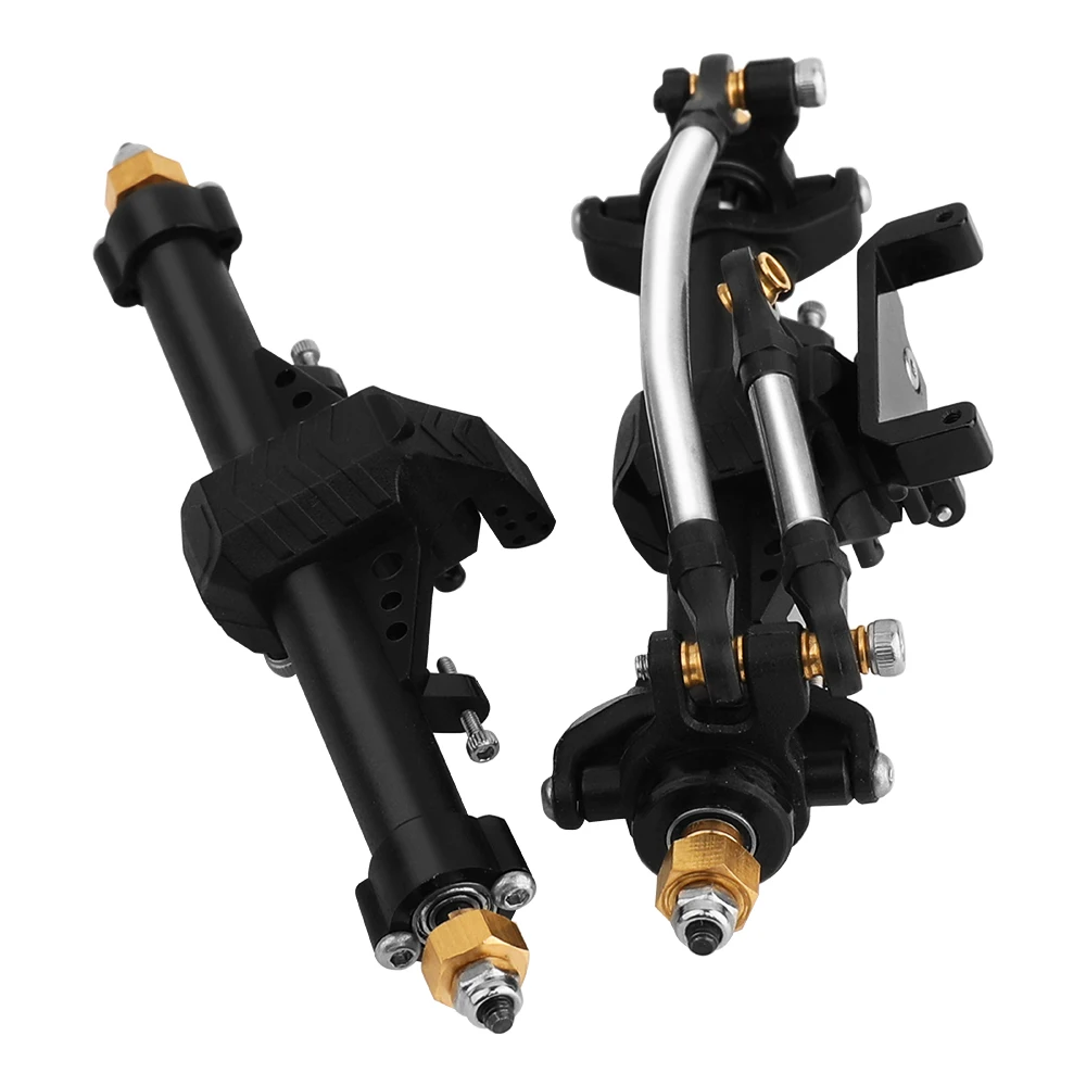Essieu droit avant/arrière plastique renforcé SCX24 1/24 RC Axial C10 90081