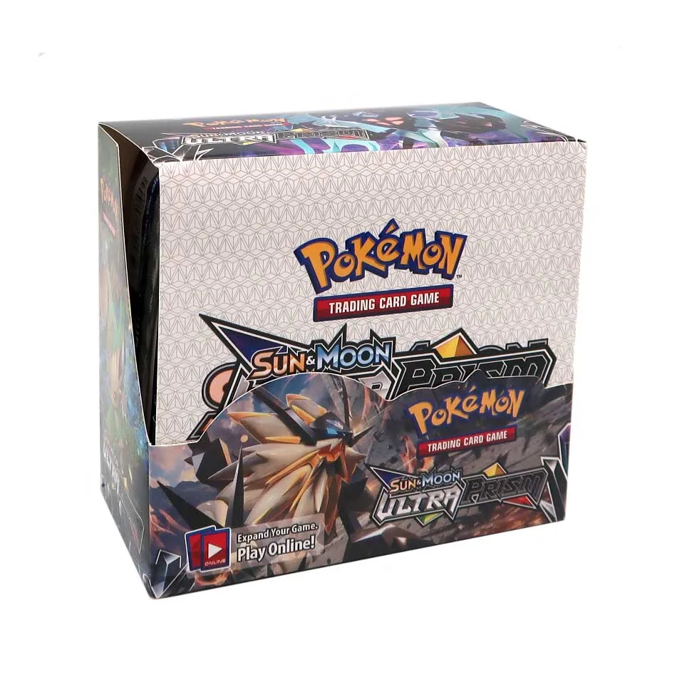 324pcs Game Collection Cards Not Tcg Cards Booster Boxes Sun