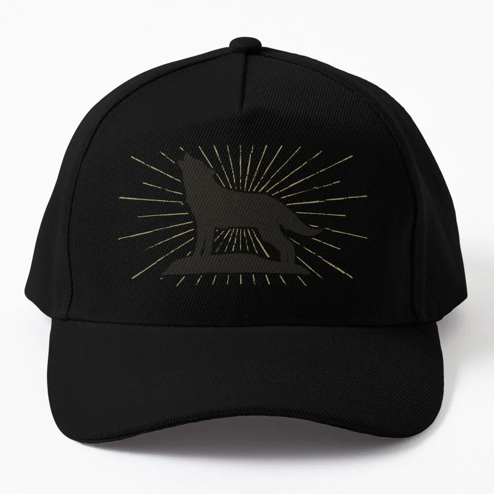 

Howling Wolf star Baseball Cap Sun Cap Vintage Caps For Women Men's
