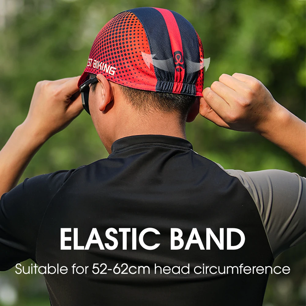 Cycling caps Sun protection hat Cycling hat Adult Cycling Cap Under Helmet Bicycle Hat Breathable Sunproof Summer Bike Hat for Outdoor Sports
