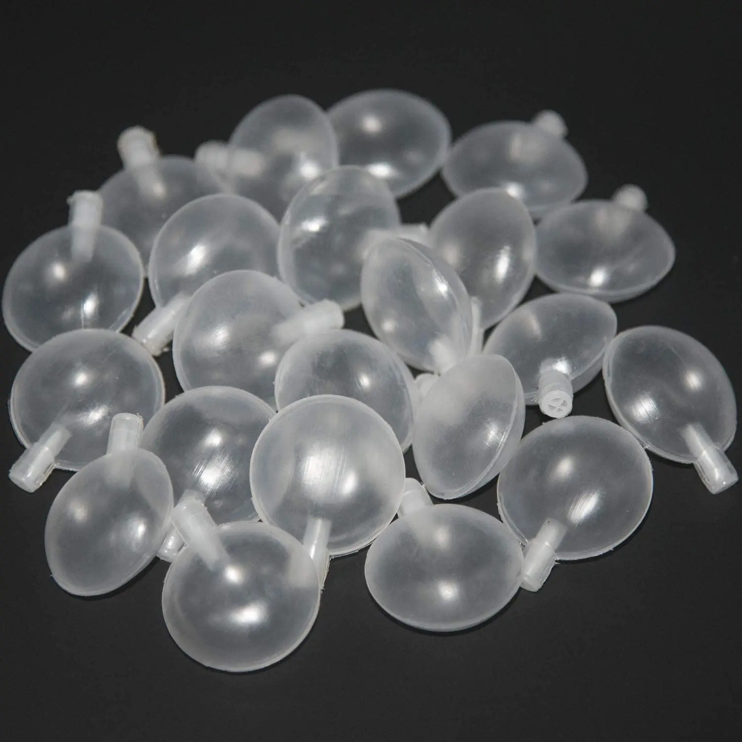 50 Pieces dog toy squeakers 1.37&rdquo;/35mm round airbag replacement dog and cat sounder toy repair squeaking small replacement dog whistle