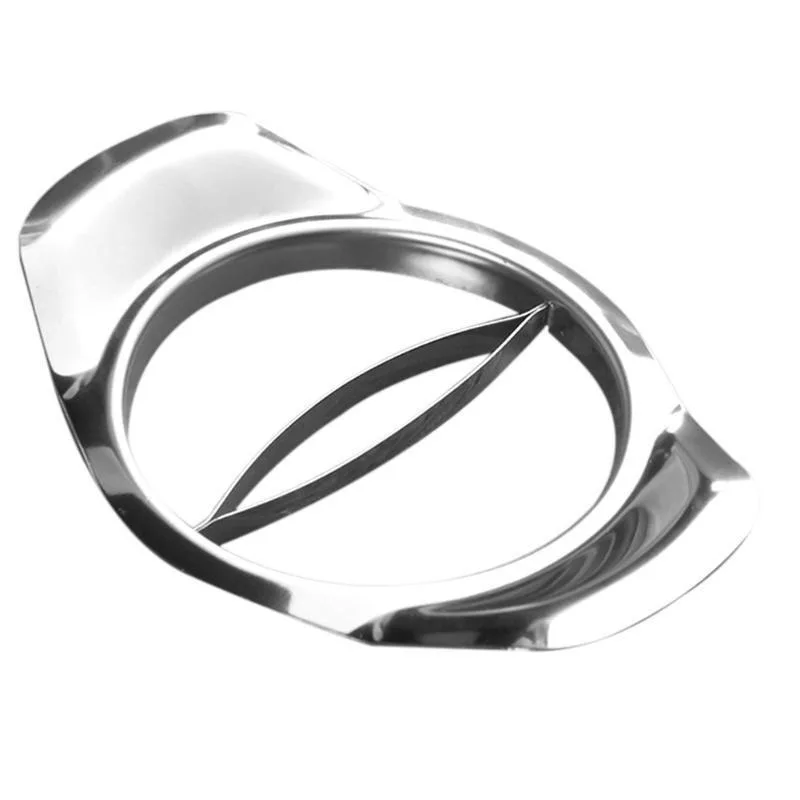 Description Picture 4 of item1pc Stainless Steel Mango Cut Pitter Mango Core Remover Splitter Fruit Peach Slicer Cutter Kitchen Gadget Accessories