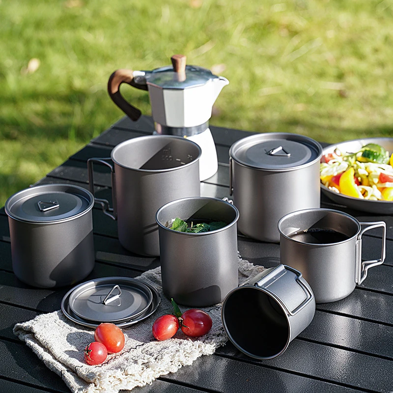 Pure Titanium Camping Mug 5