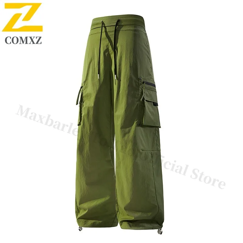 EIAO Men Waterproof Softshell Hiking Pants Couple Outdoor Camping Trekking Lightweight Windproof Quick-Dry Casual Trousers​​2025