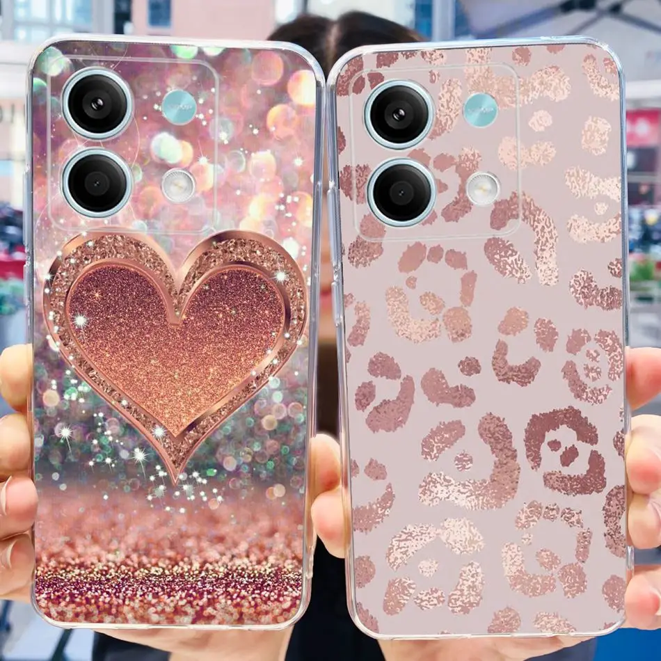 Elegant Printing Soft Silicone TPU Slim Phone Back Cover