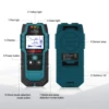 HANMATEK SF1 Stud Finder Wood Studs Metal Detecion Detection of live cable Metal Depth Measurement Finder Wall Detector Scanner 4