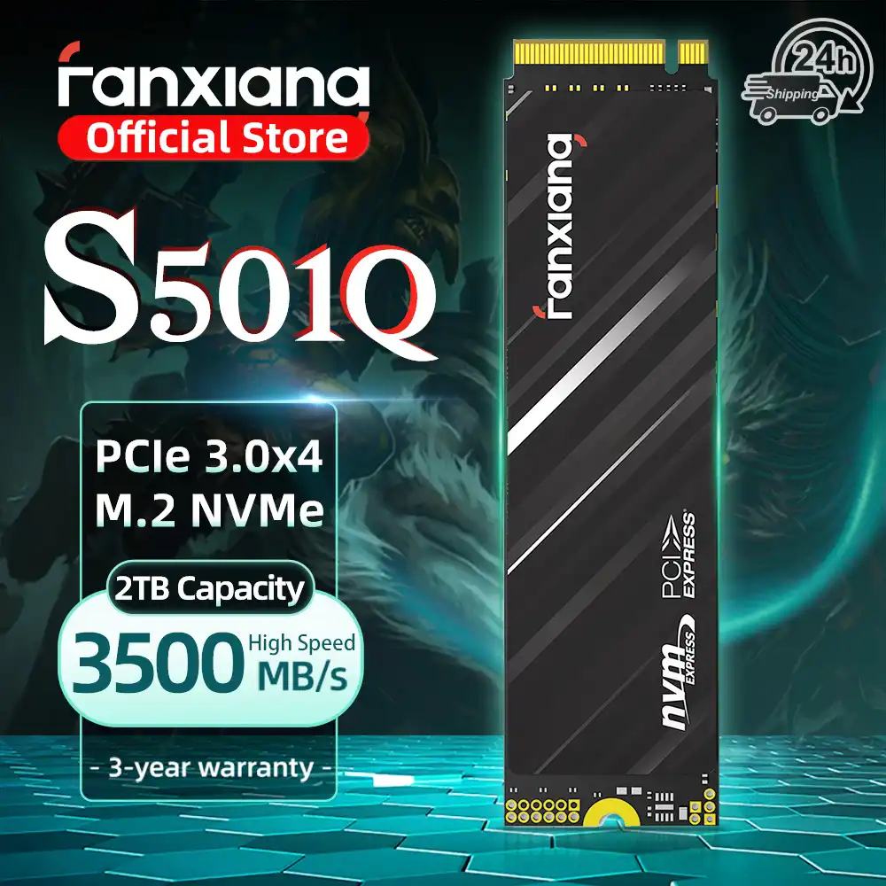 Fanxiang S501Q M.2 SSD Hard Disk 512GB 1TB 2TB 3500MB/s NVMe M2