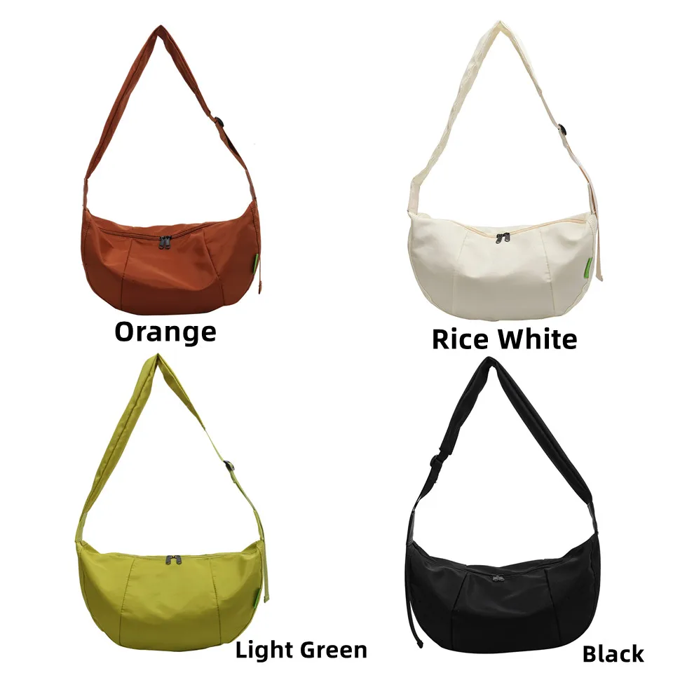 Women Crossbody Canvas Bags New Trend Leisure Shoulder Bag For Women Casual Small Handbag Mini Clutch Pouch Female Shoulder Bag