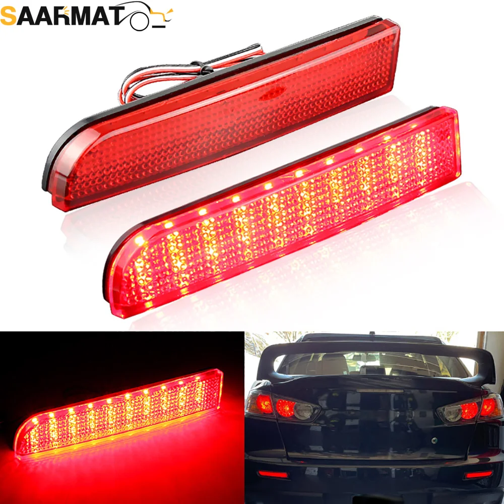 3ᵉ Feu Stop Pour Mitsubishi Lancer Evo X 2008-2016 - Feu De Coffre Arrière Étanche - 9
