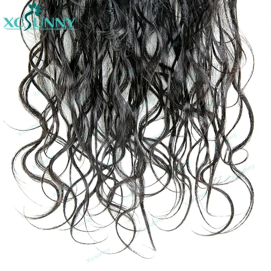 Body Wave Pre Lused Haak Boho Locs Met Mensenhaar Krullen Knooploze Vlecht Godin Locs Gehaakt Haar Met Menselijk Haar Krullende Uiteinden