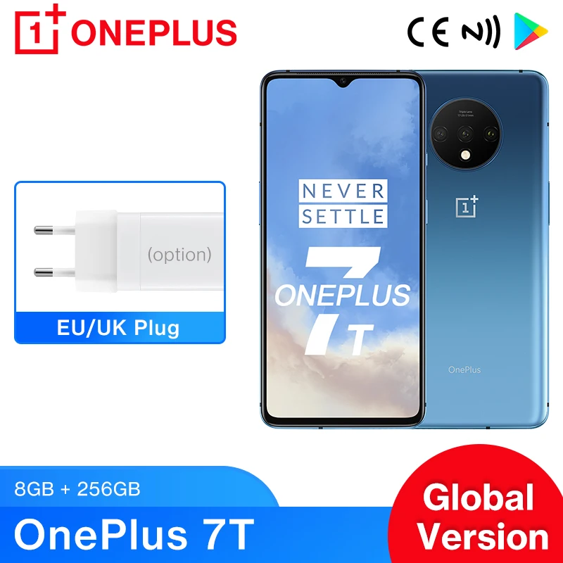 ANDROID - OnePlus 7 Pro 8GB/256GBグローバル版　純正ケース付き New OnePlus 7 PRO Dual-SIM 256GB/8GB RAM Nebula Blue Factory