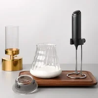 USB Rechargeable Electric Milk Frother Whisk Egg Beater Handheld Coffee Blender Wireless Milk Shaker Mixer Foamer Food Blender 1