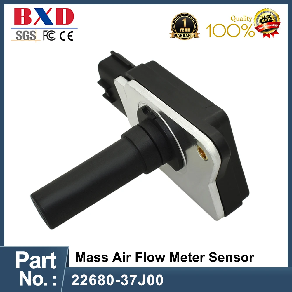 

Mass Air Flow Meter Sensor 22680-37J00 2268037J00 AFH70-05 For Nissan Patrol GQ Y60 TB42E Petrol 4.2L Engine 1992-1997 Car Parts