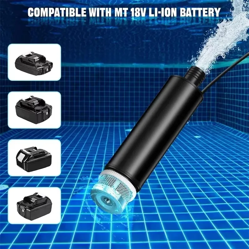 Pompa Sommergibile A Batteria Makita 20V, 300W Per Cisterne Di Acque Sporche Portata 5000 Lh Altezza Di Mandata 6 M Batterie Incluse 87944508