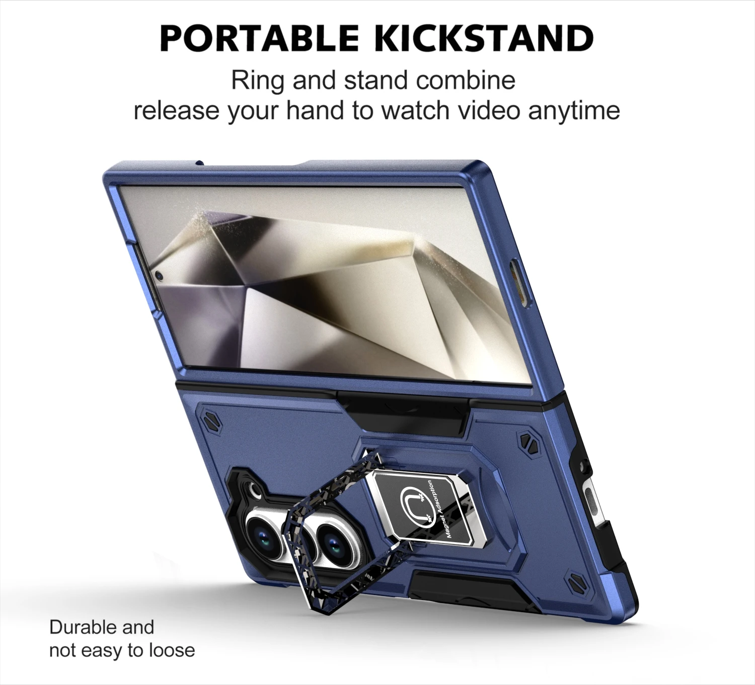 Robuste Handyhülle Für Samsung Galaxy Z Fold Mit Magnetständer_voghion.com