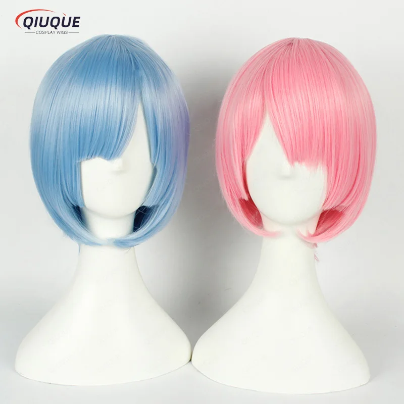 Pure Color Re Zero Relife In A Different World From Zero Ram Wig Rem
