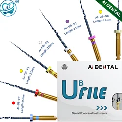 AI-UB loving File USA original model Root Canal Instrument Niti Heat Activated for Endo motor 25mm 6pcs/pack 10 sets/box